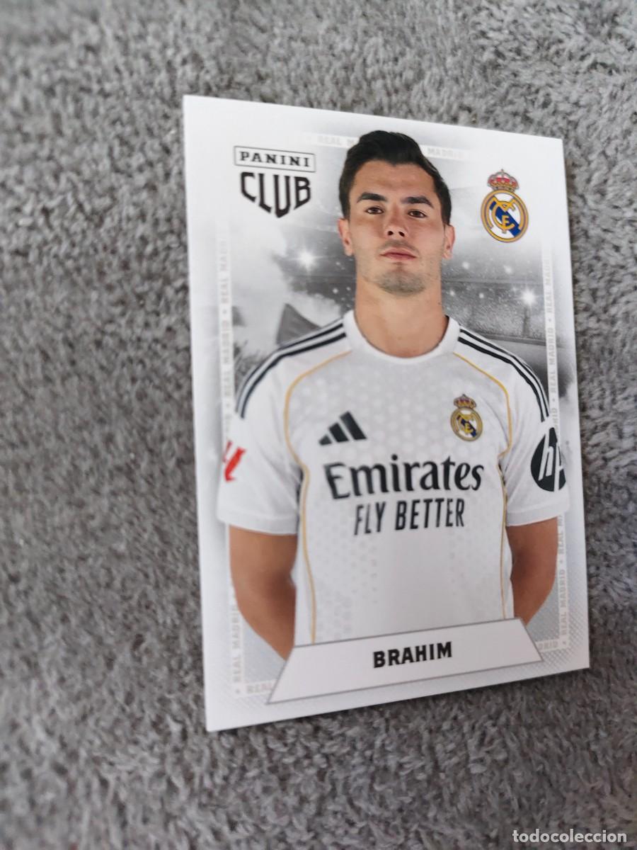 Football Stickers: 24 PANINI CLUB REAL MADRID 25 26 BRAHIM ADN 2025 2026