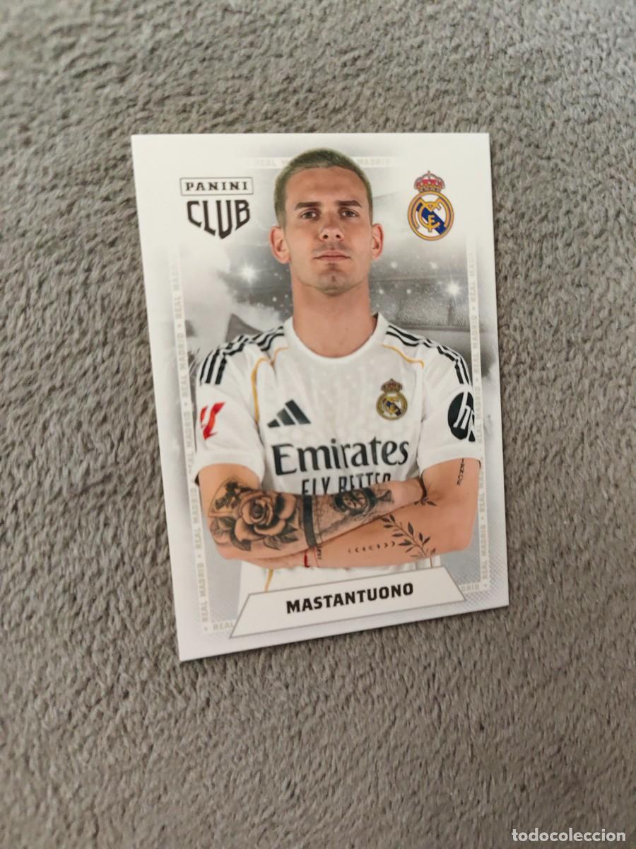 Football Stickers: 25 PANINI CLUB REAL MADRID 25 26 MASTANTUONO ADN 2025 2026