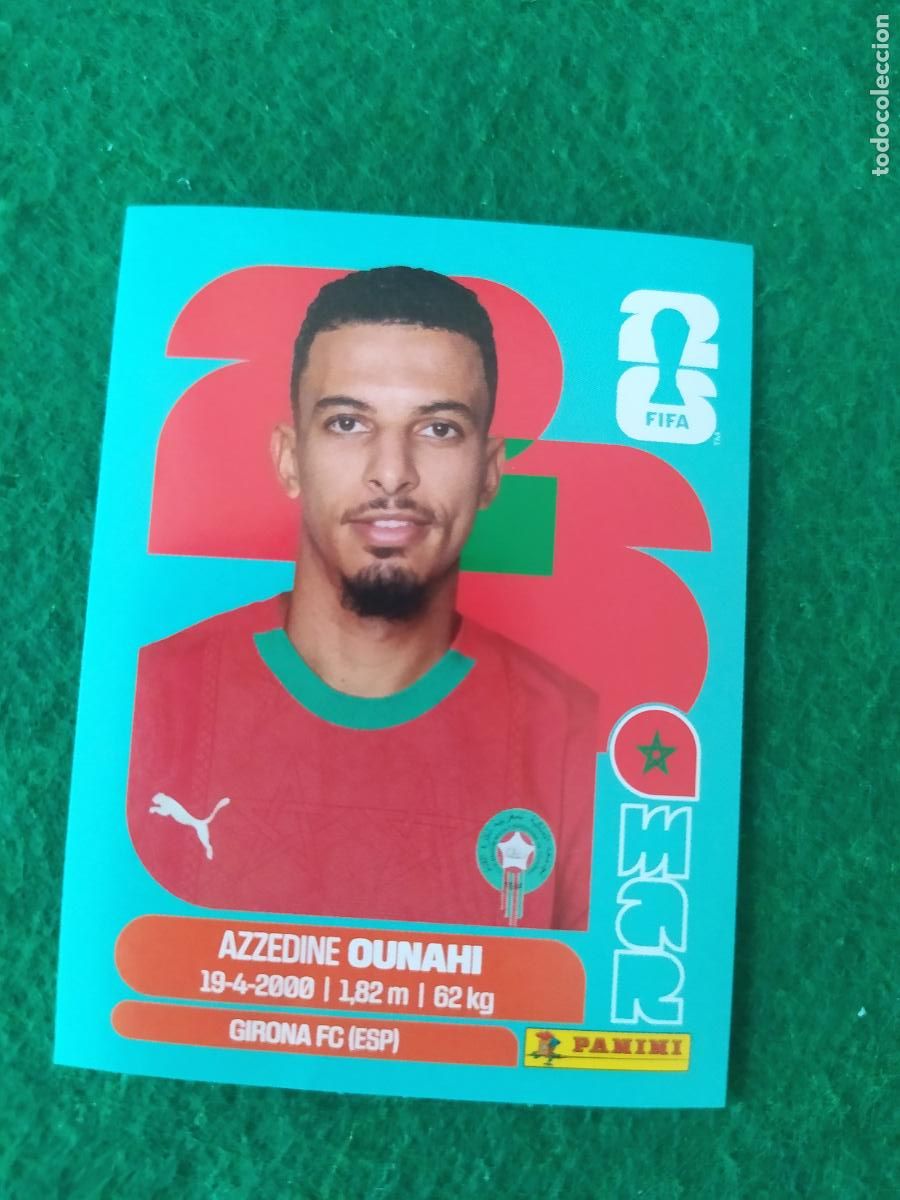Cromos de F&uacute;tbol: OFFICIAL STICKER COLLECTION WORLD CUP MUNDIAL 2026 - MARRUECOS N&ordm; 11 OUNAHI