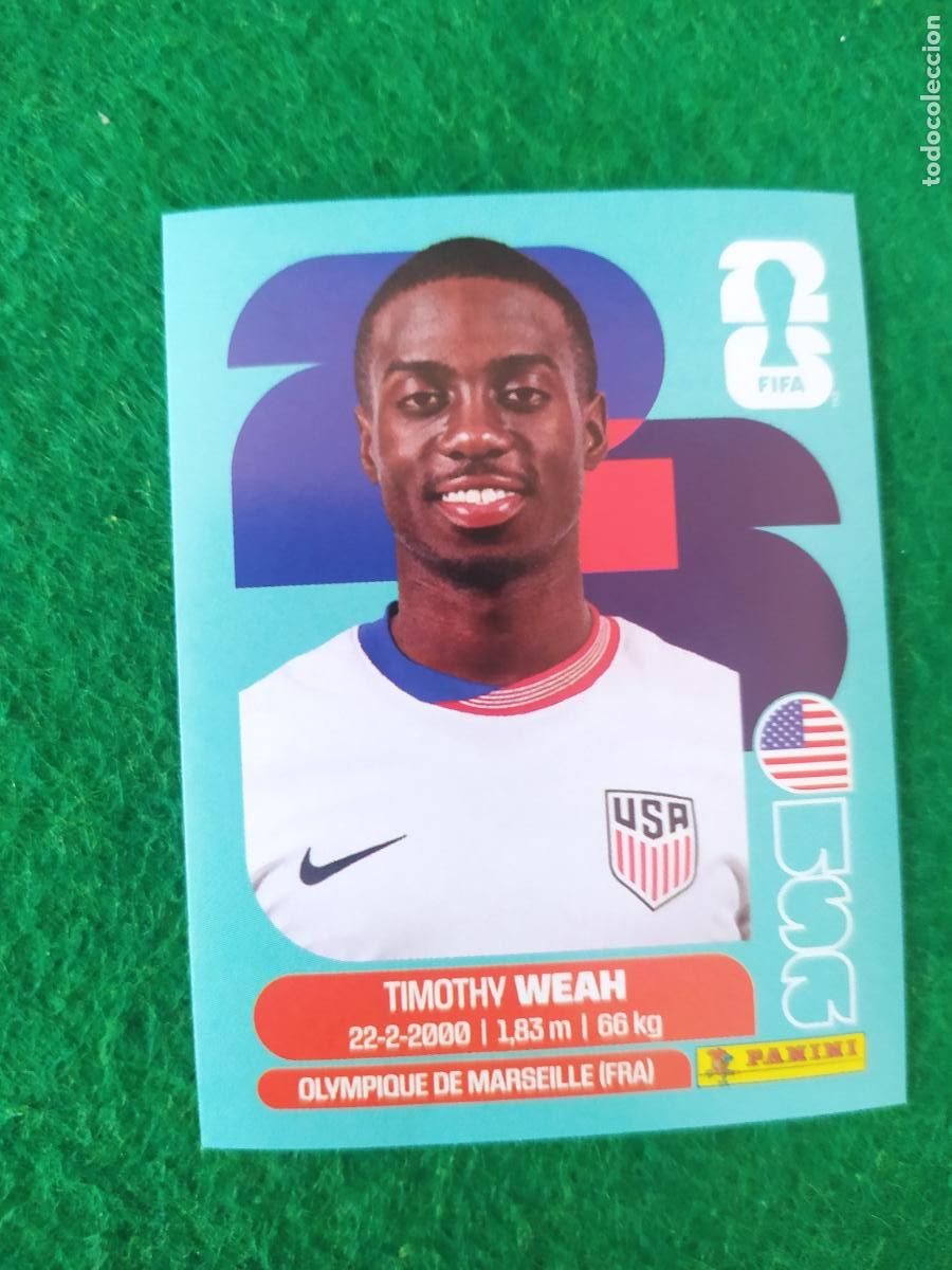Cromos de F&uacute;tbol: OFFICIAL STICKER COLLECTION WORLD CUP MUNDIAL 2026 - ESTADOS UNIDOS N&ordm; 12 WEAH