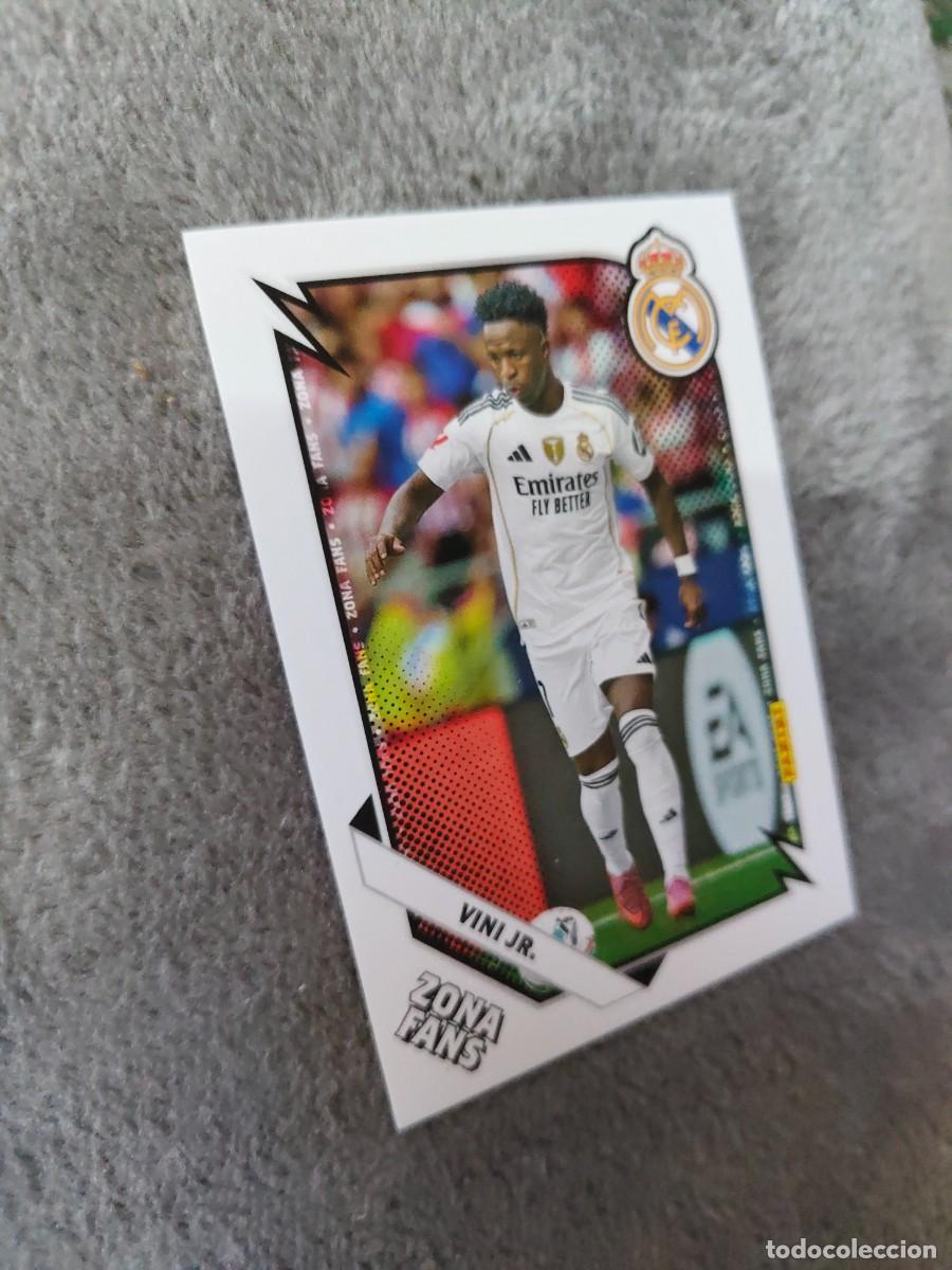 Cromos de F&uacute;tbol: 44 PANINI CLUB REAL MADRID 25 26 VINI JR. ZONA FANS 2025 2026