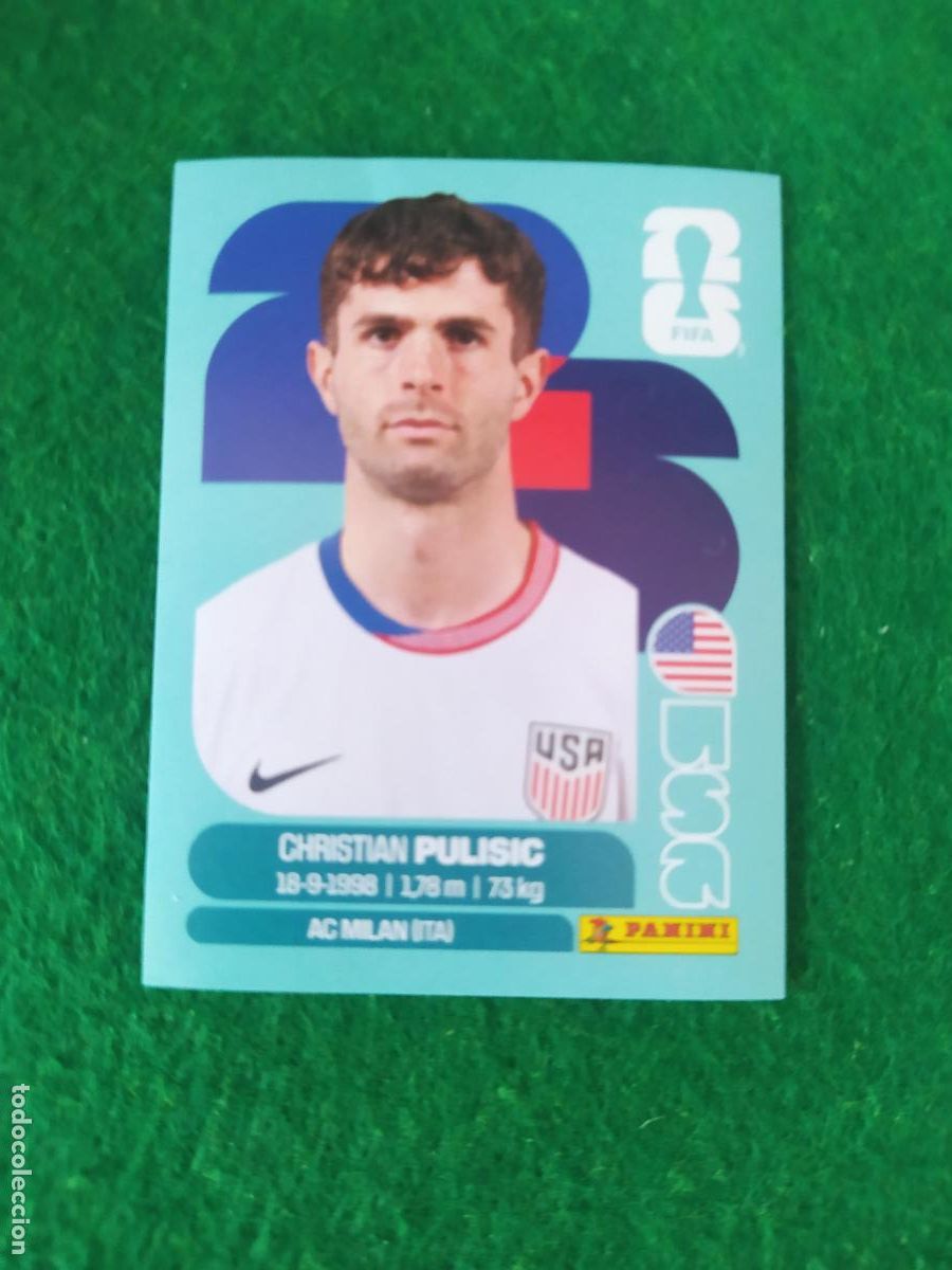 Cromos de F&uacute;tbol: OFFICIAL STICKER COLLECTION WORLD CUP MUNDIAL 2026 - ESTADOS UNIDOS N&ordm; 16 PULISIC
