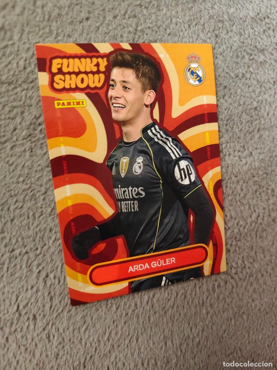 Cromos de F&uacute;tbol: FS 50 PANINI CLUB REAL MADRID 25 26 ARDA G&Uuml;LER FUNKY SHOW 2025 2026