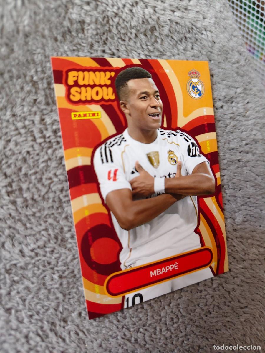 Cromos de F&uacute;tbol: FS 52 PANINI CLUB REAL MADRID 25 26 MBAPP&Eacute; FUNKY SHOW 2025 2026