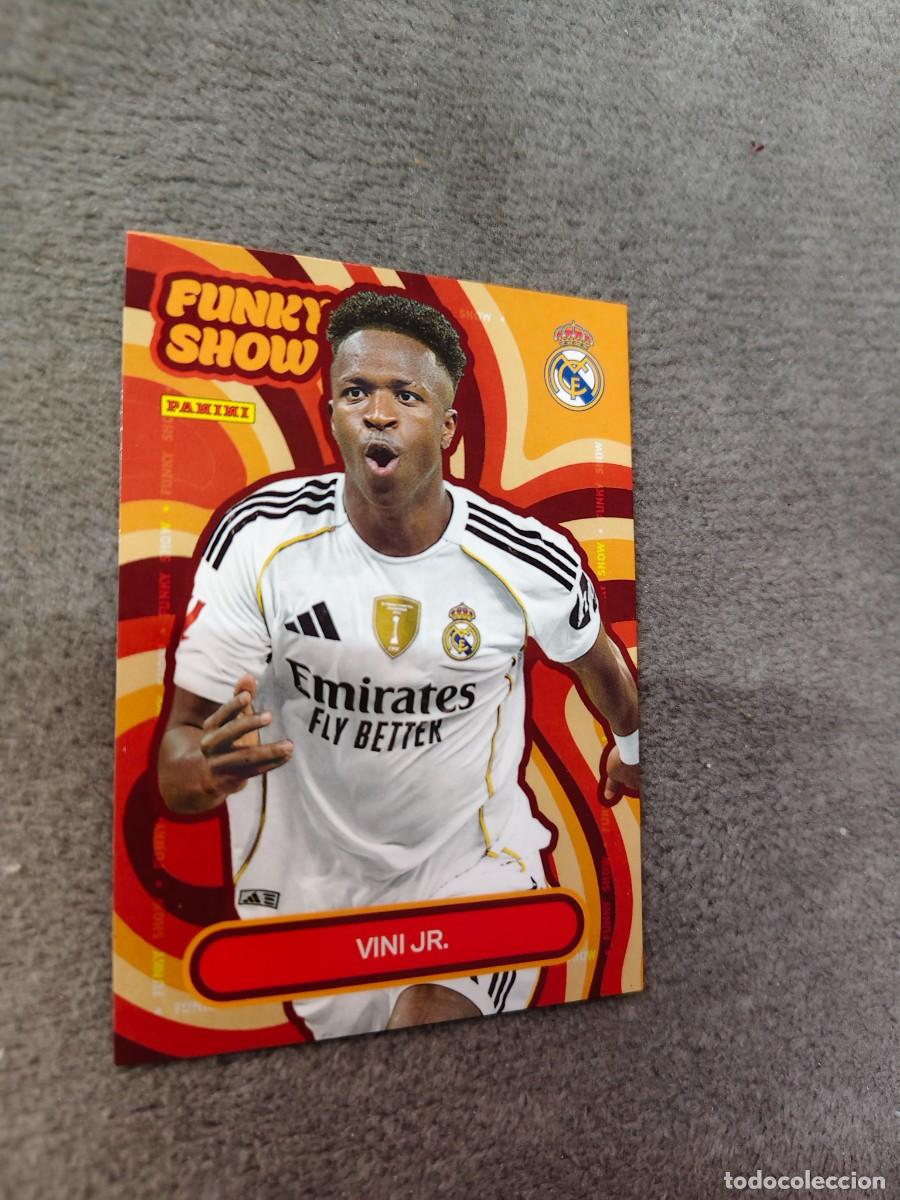 Cromos de F&uacute;tbol: FS 54 PANINI CLUB REAL MADRID 25 26 VINI JR. FUNKY SHOW 2025 2026