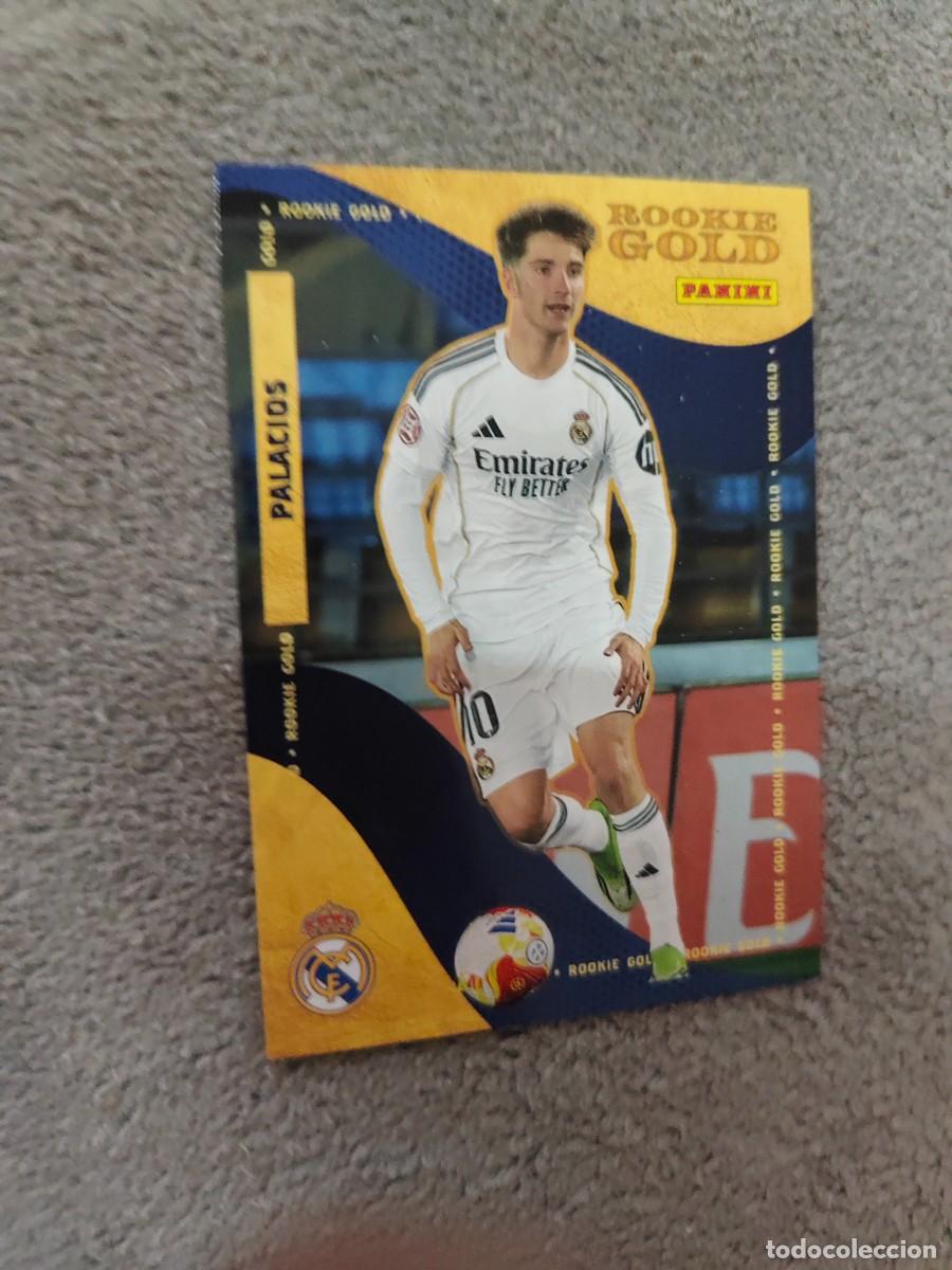 Cromos de F&uacute;tbol: RG 60 PANINI CLUB REAL MADRID 25 26 PALACIOS HALL OF H&Eacute;ROES 2025 2026