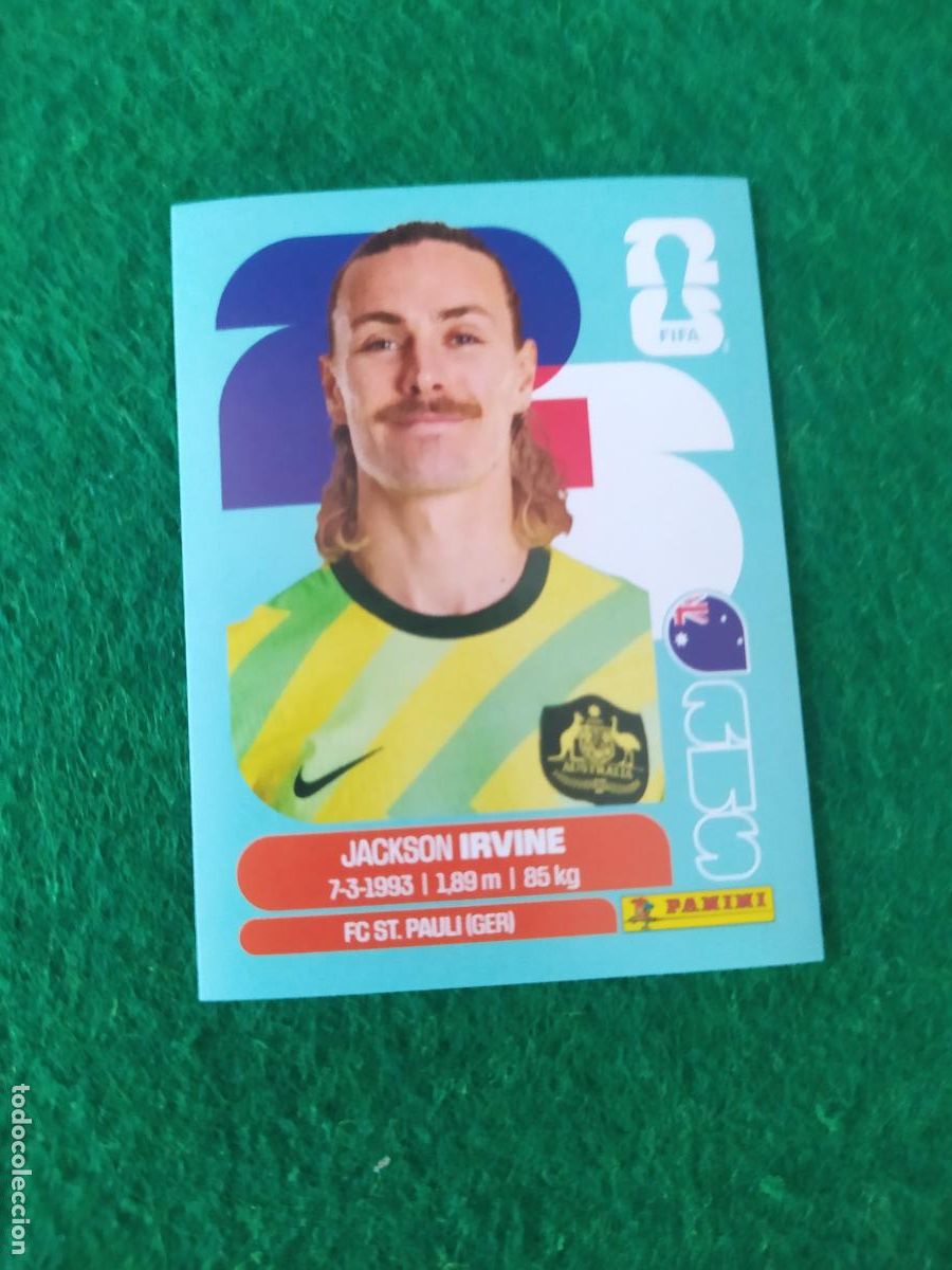 Cromos de Futebol: OFFICIAL STICKER COLLECTION WORLD CUP MUNDIAL 2026 - AUSTRALIA N&ordm; 11 IRVINE