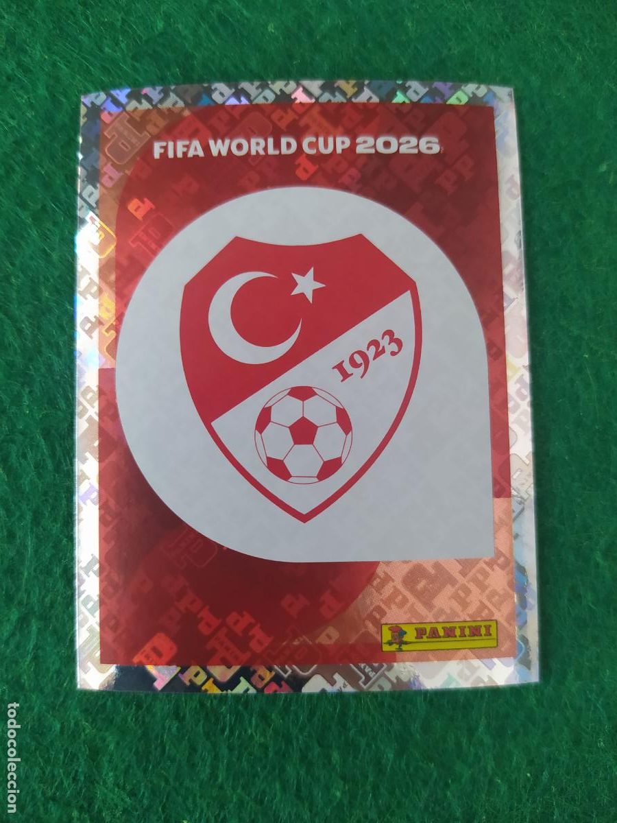Cromos de Futebol: OFFICIAL STICKER COLLECTION WORLD CUP MUNDIAL 2026 - TURQUIA N&ordm; 1 ESCUDO