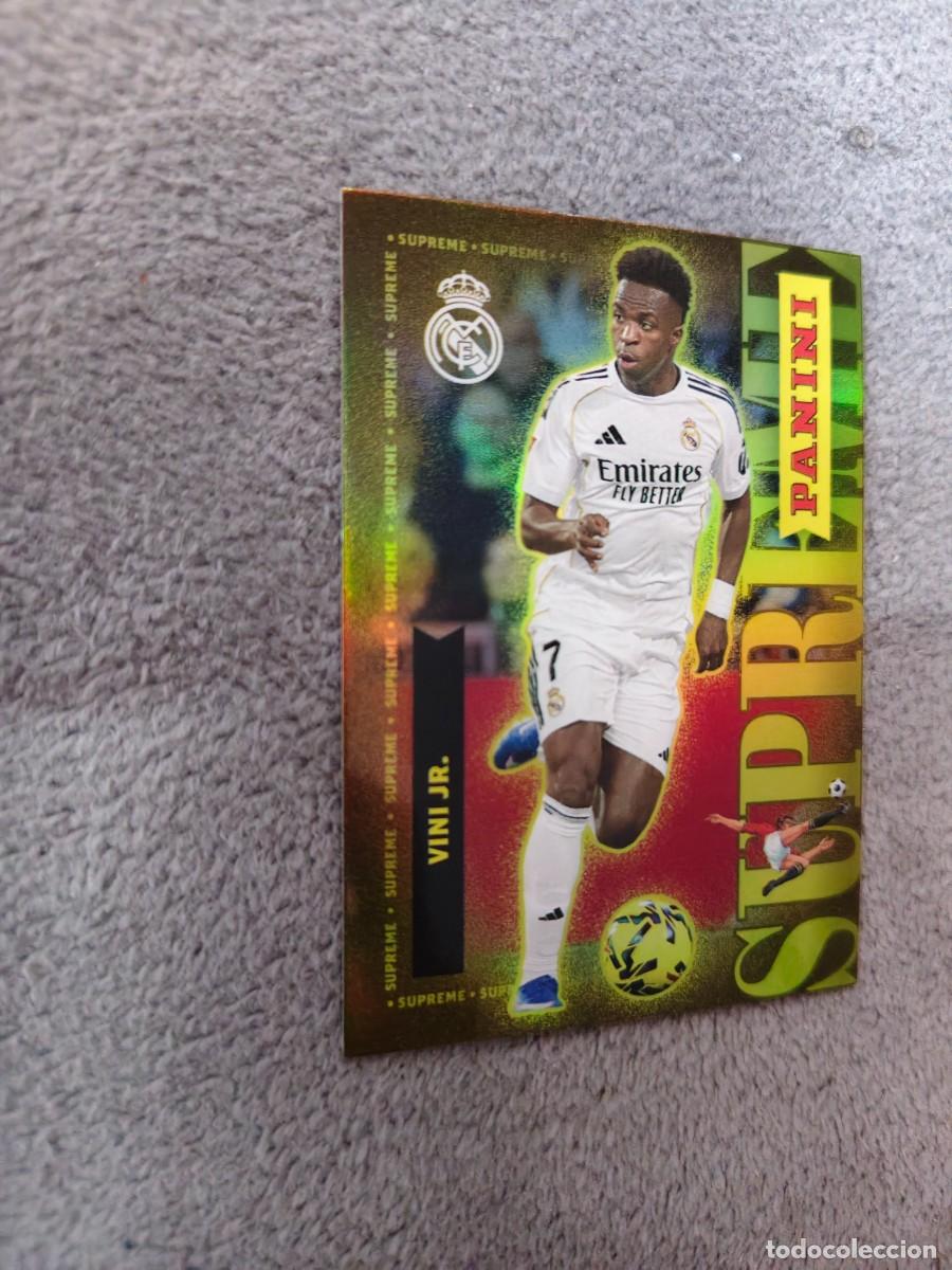 Cromos de Futebol: S 2 PANINI CLUB REAL MADRID 25 26 VINI JR. SUPREME 2025 2026