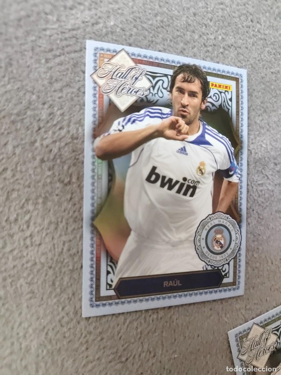 Cromos de F&uacute;tbol: HH 02 PANINI CLUB REAL MADRID 25 26 RA&Uacute;L * HALL OF H&Eacute;ROES 2025 2026