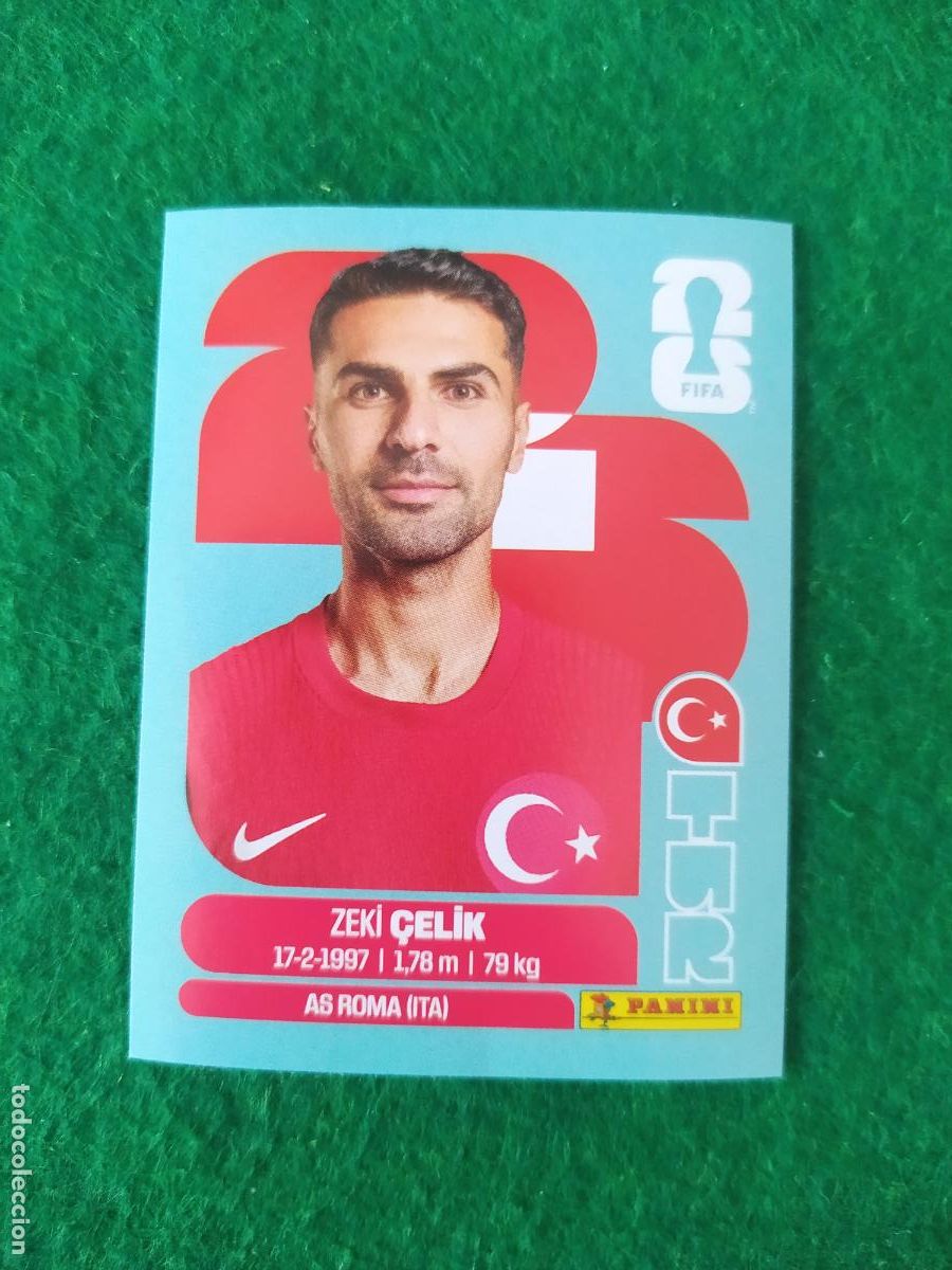 Cromos de F&uacute;tbol: OFFICIAL STICKER COLLECTION WORLD CUP MUNDIAL 2026 - TURQUIA N&ordm; 4 &Ccedil;ELIK