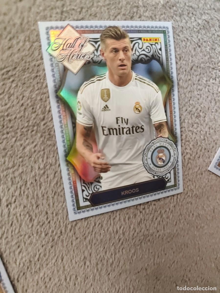 Cromos de F&uacute;tbol: HH 07 PANINI CLUB REAL MADRID 25 26 KROOS * HALL OF H&Eacute;ROES 2025 2026