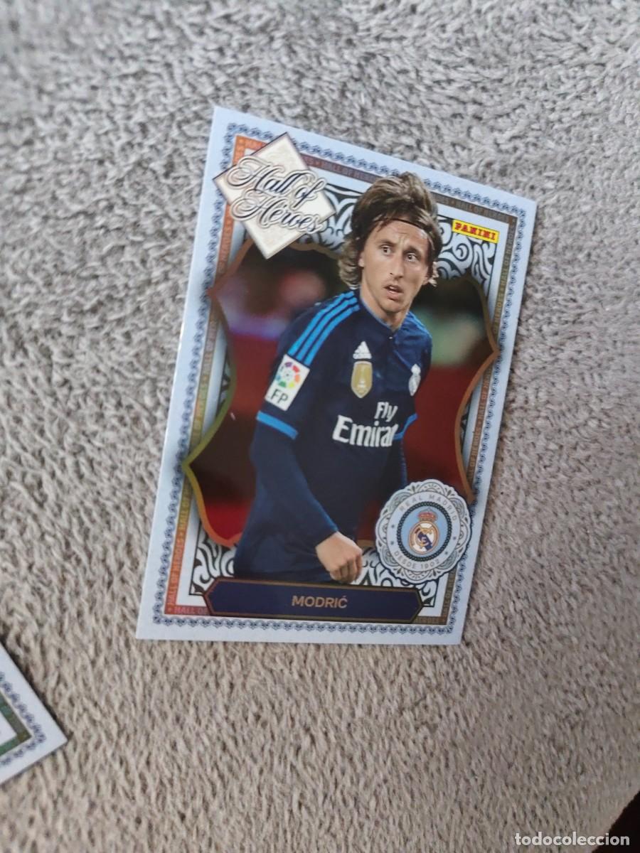 Cromos de F&uacute;tbol: HH 08 PANINI CLUB REAL MADRID 25 26 MODRIĆ * HALL OF H&Eacute;ROES 2025 2026