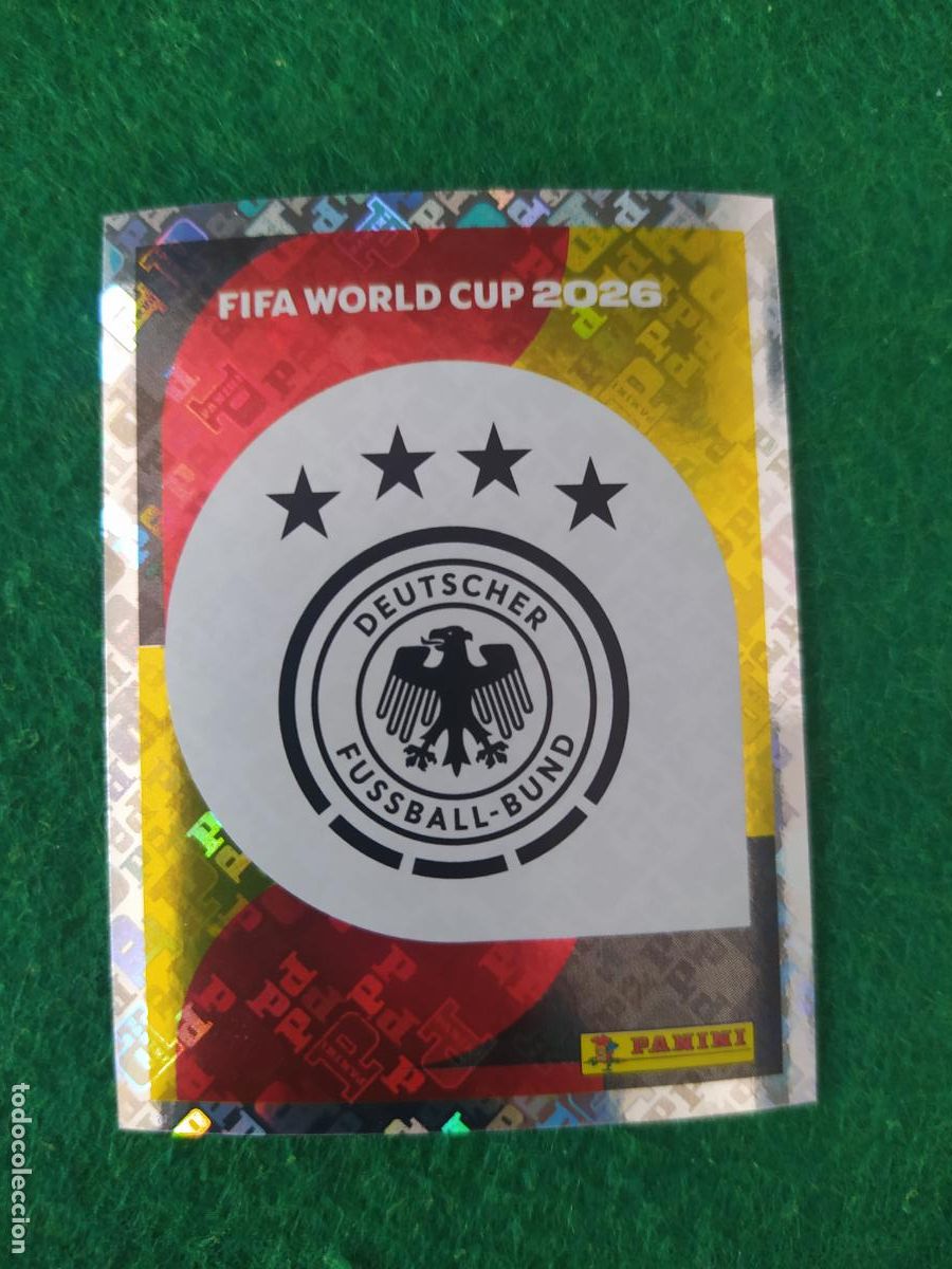 Cromos de Futebol: OFFICIAL STICKER COLLECTION WORLD CUP MUNDIAL 2026 - ALEMANIA N&ordm; 1 ESCUDO