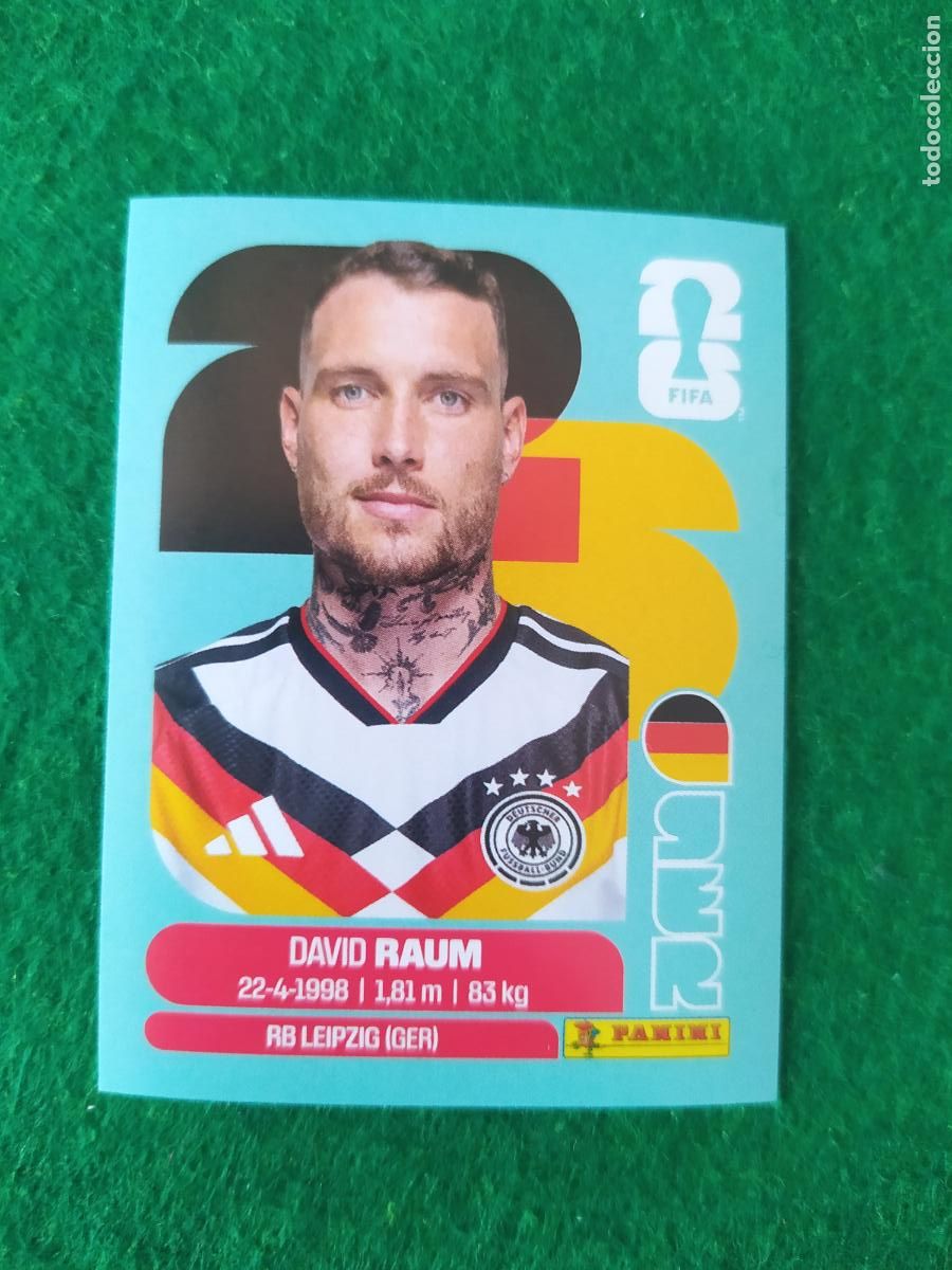Cromos de F&uacute;tbol: OFFICIAL STICKER COLLECTION WORLD CUP MUNDIAL 2026 - ALEMANIA N&ordm; 4 RAUM