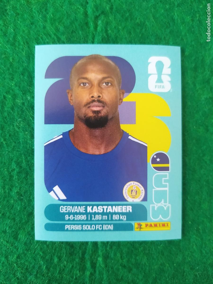 Cromos de F&uacute;tbol: OFFICIAL STICKER COLLECTION WORLD CUP MUNDIAL 2026 - CURACAO N&ordm; 19 KASTANEER
