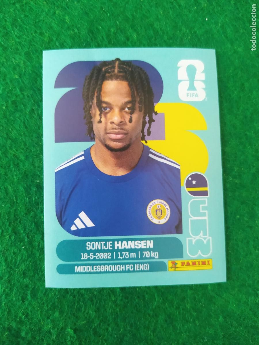 Cromos de F&uacute;tbol: OFFICIAL STICKER COLLECTION WORLD CUP MUNDIAL 2026 - CURACAO N&ordm; 20 HANSEN