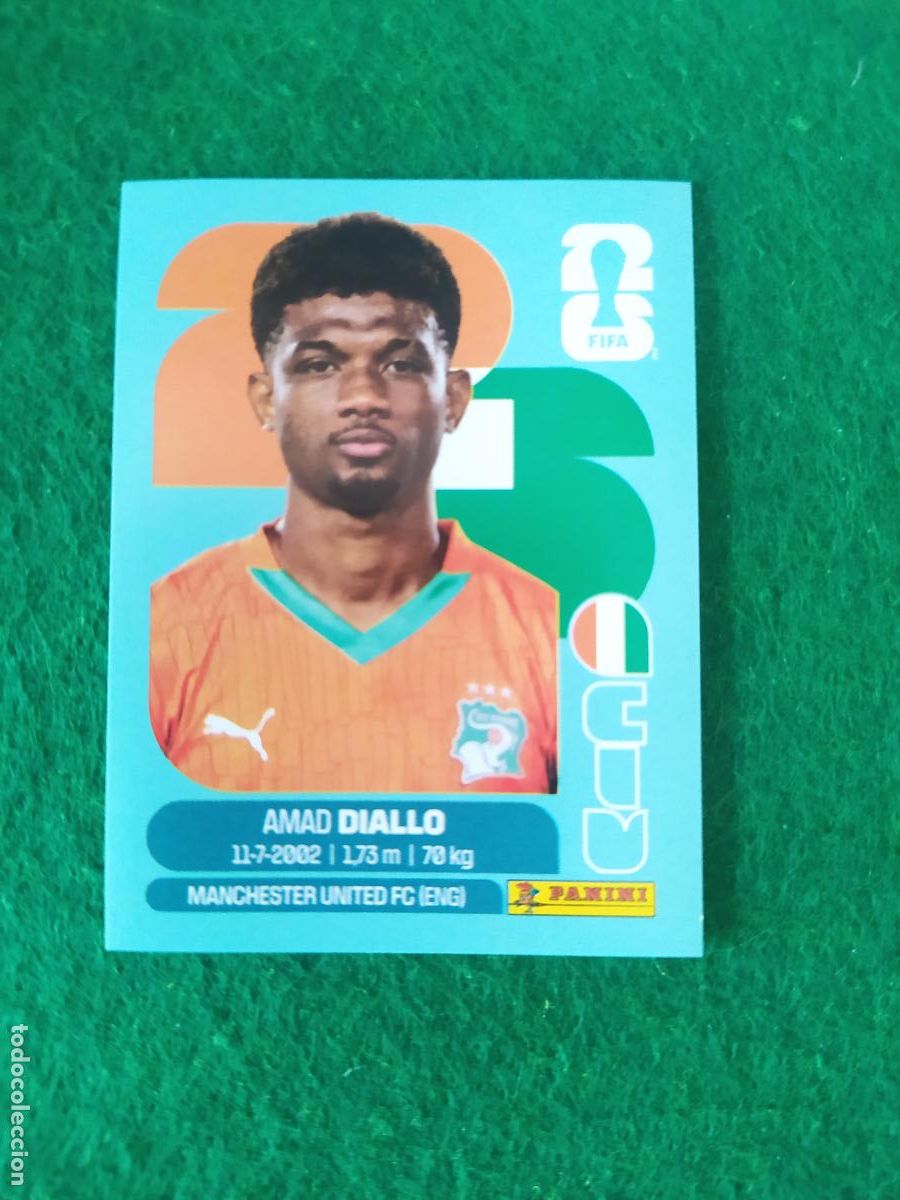 Cromos de F&uacute;tbol: OFFICIAL STICKER COLLECTION WORLD CUP MUNDIAL 2026 - COSTA DE MARFIL N&ordm; 15 DIALLO