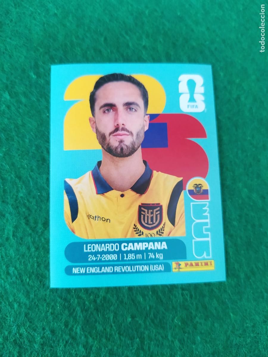 Cromos de F&uacute;tbol: OFFICIAL STICKER COLLECTION WORLD CUP MUNDIAL 2026 - ECUADOR N&ordm; 15 CAMPANA