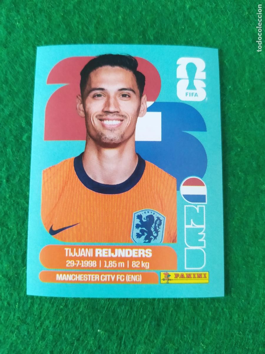 Cromos de F&uacute;tbol: OFFICIAL STICKER COLLECTION WORLD CUP MUNDIAL 2026 - HOLANDA N&ordm; 10 REIJNDERS