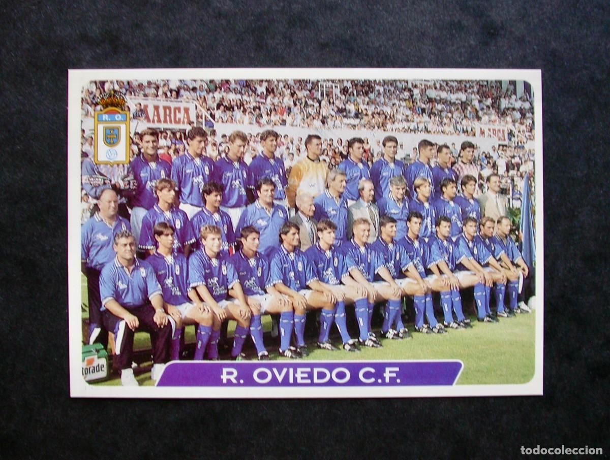 Cromos de F&uacute;tbol: N&ordm; 145 PLANTILLA DEL OVIEDO DE LAS FICHAS DE LA LIGA DE MUNDICROMO 95-96