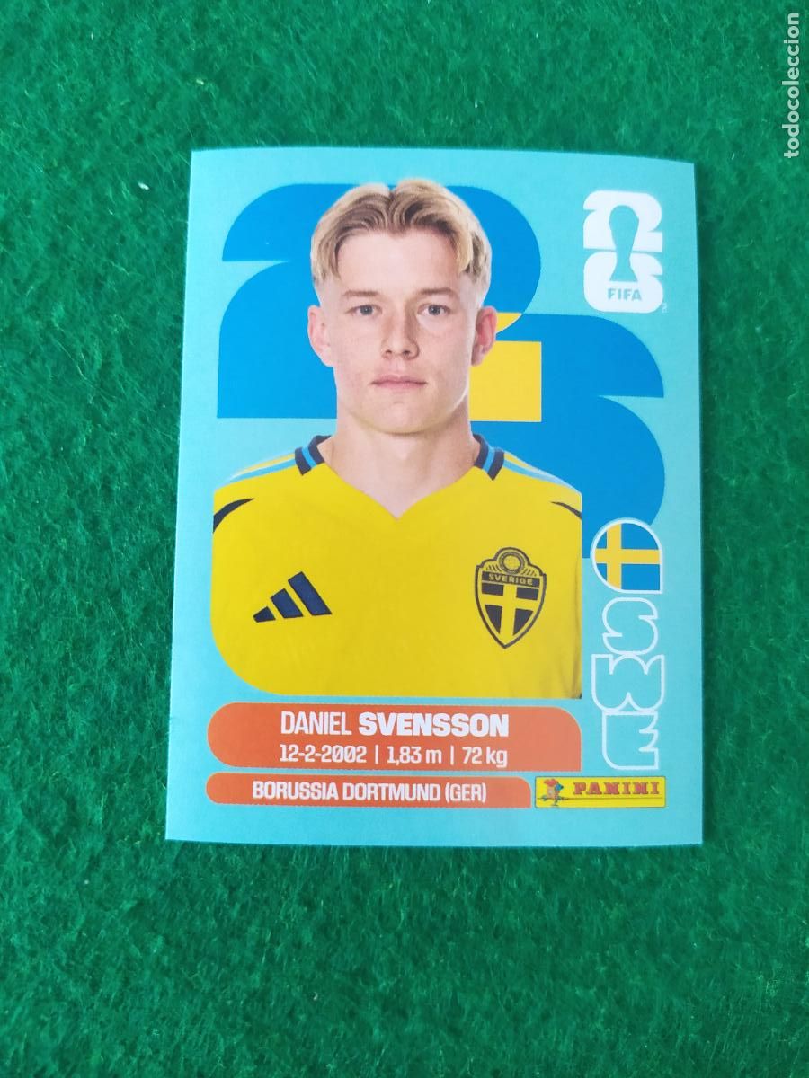 Cromos de F&uacute;tbol: OFFICIAL STICKER COLLECTION WORLD CUP MUNDIAL 2026 - SUECIA N&ordm; 14 SVENSSON