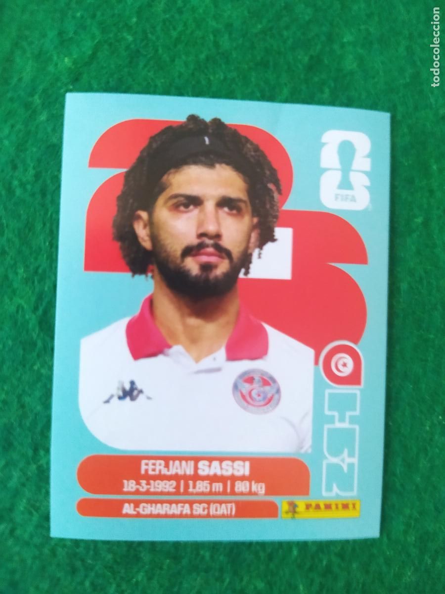 Cromos de F&uacute;tbol: OFFICIAL STICKER COLLECTION WORLD CUP MUNDIAL 2026 - TUNEZ N&ordm; 11 SASSI