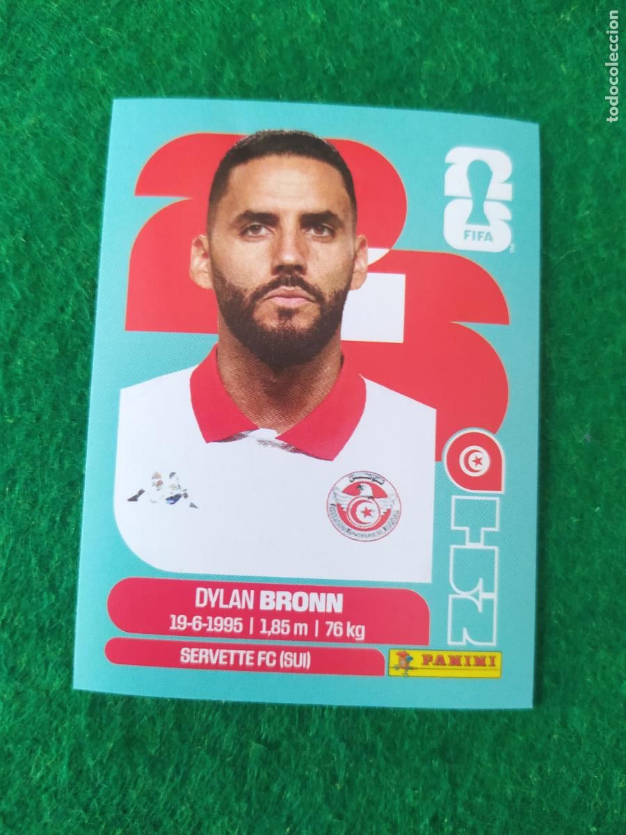 Cromos de F&uacute;tbol: OFFICIAL STICKER COLLECTION WORLD CUP MUNDIAL 2026 - TUNEZ N&ordm; 8 BRONN