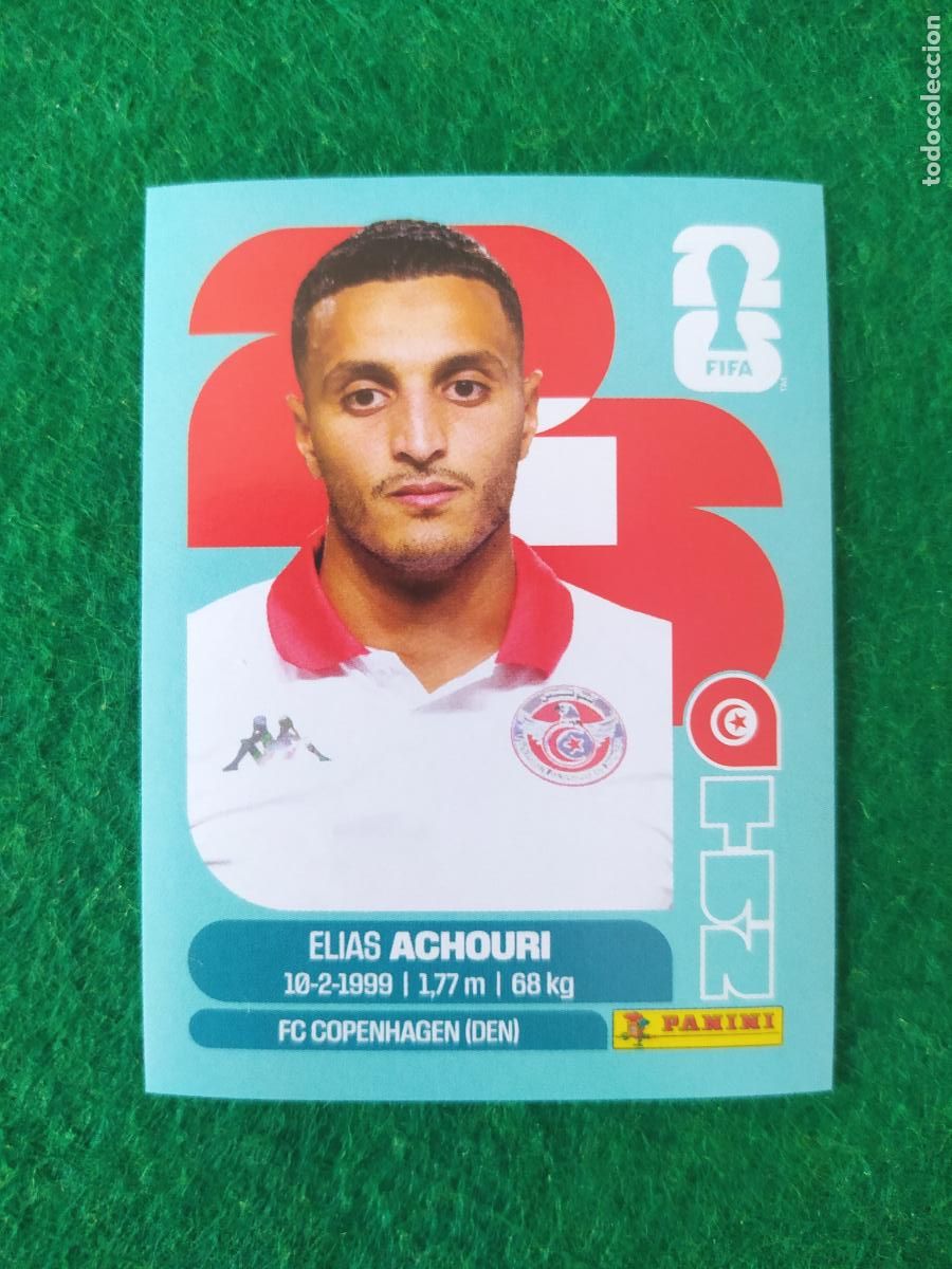 Cromos de F&uacute;tbol: OFFICIAL STICKER COLLECTION WORLD CUP MUNDIAL 2026 - TUNEZ N&ordm; 15 ACHOURI
