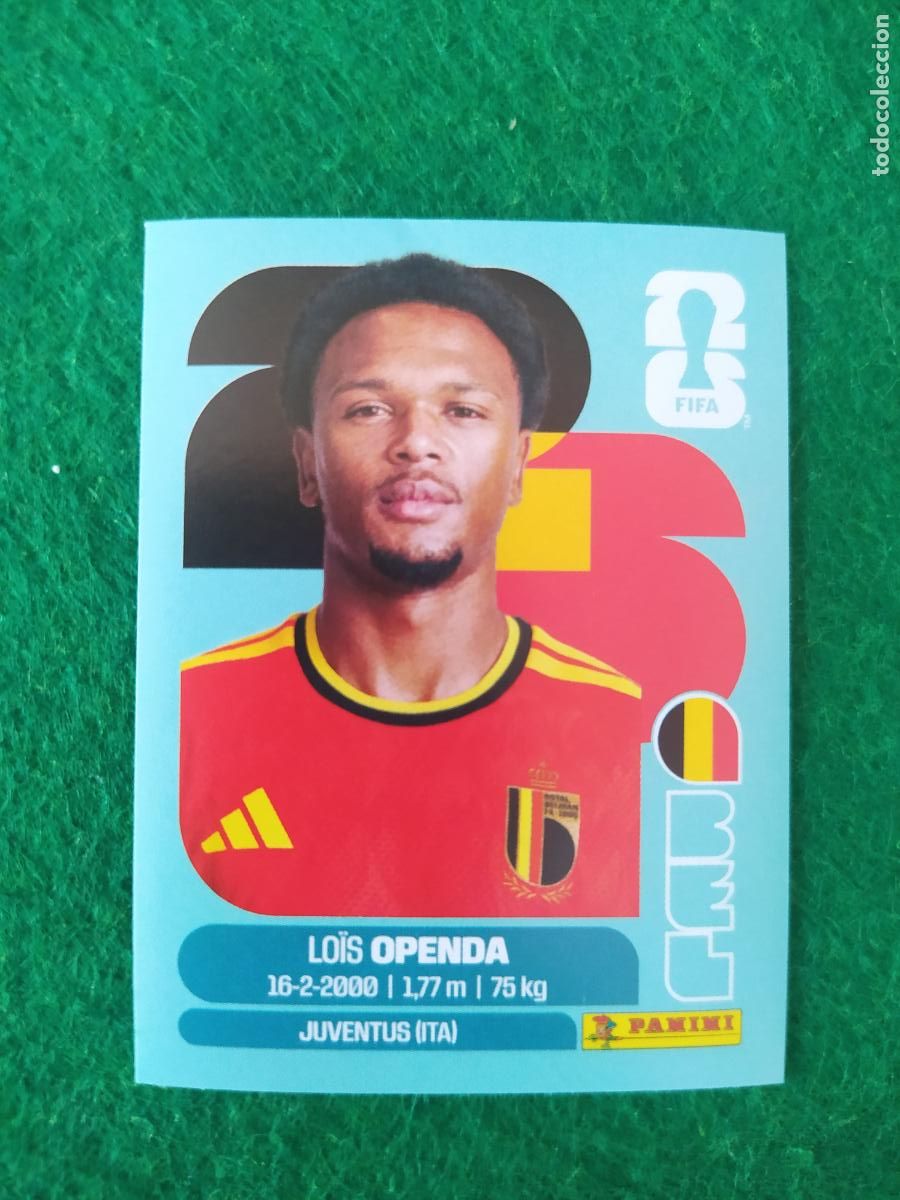Cromos de F&uacute;tbol: OFFICIAL STICKER COLLECTION WORLD CUP MUNDIAL 2026 - BELGICA N&ordm; 19 OPENDA