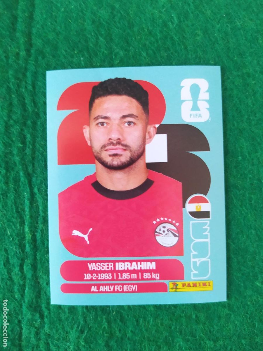 Cromos de F&uacute;tbol: OFFICIAL STICKER COLLECTION WORLD CUP MUNDIAL 2026 - EGIPTO N&ordm; 5 IBRAHIM