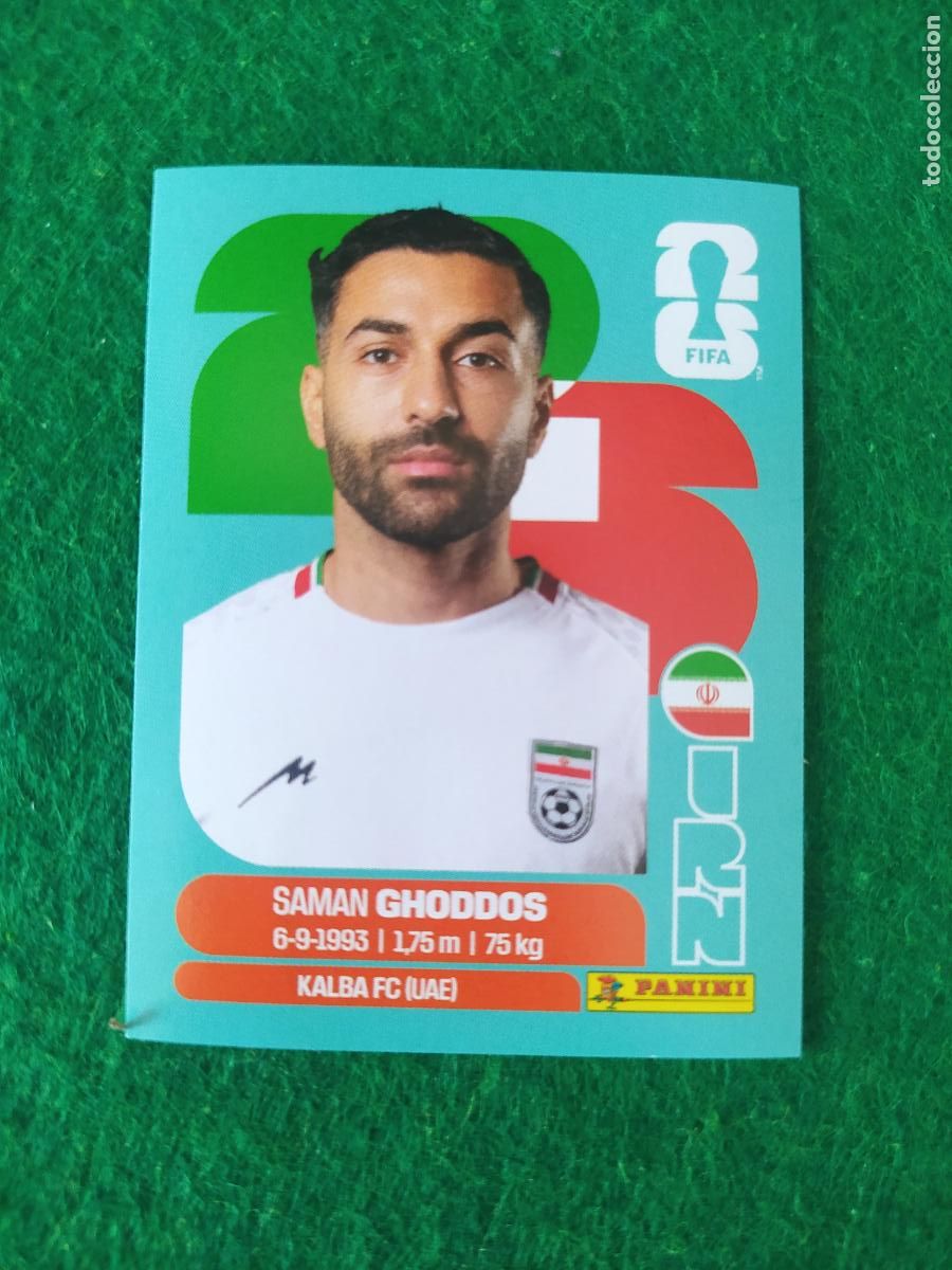 Cromos de F&uacute;tbol: OFFICIAL STICKER COLLECTION WORLD CUP MUNDIAL 2026 - IRAN N&ordm; 12 GHODDOS