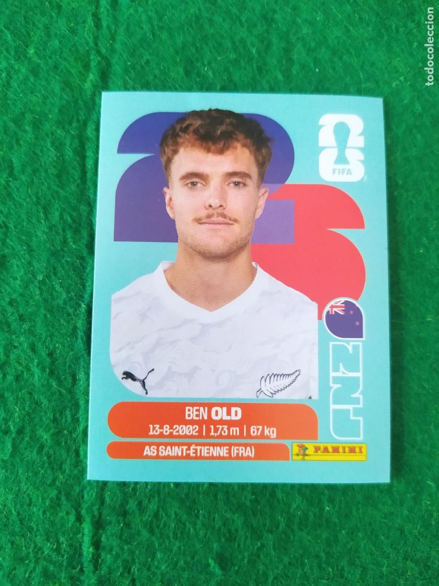 Cromos de F&uacute;tbol: OFFICIAL STICKER COLLECTION WORLD CUP MUNDIAL 2026 - NUEVA ZELANDA N&ordm; 16 OLD