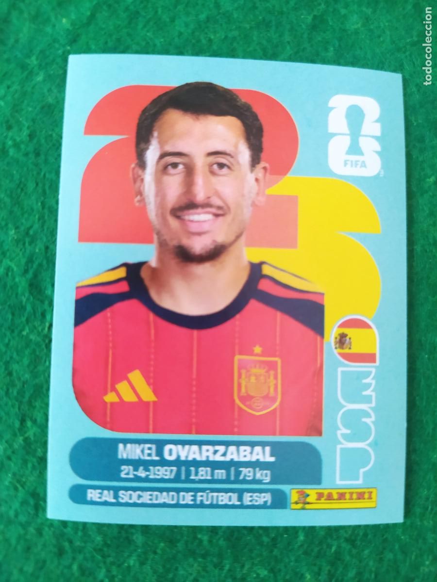 Cromos de F&uacute;tbol: OFFICIAL STICKER COLLECTION WORLD CUP MUNDIAL 2026 - ESPA&Ntilde;A N&ordm; 20 OYARZABAL