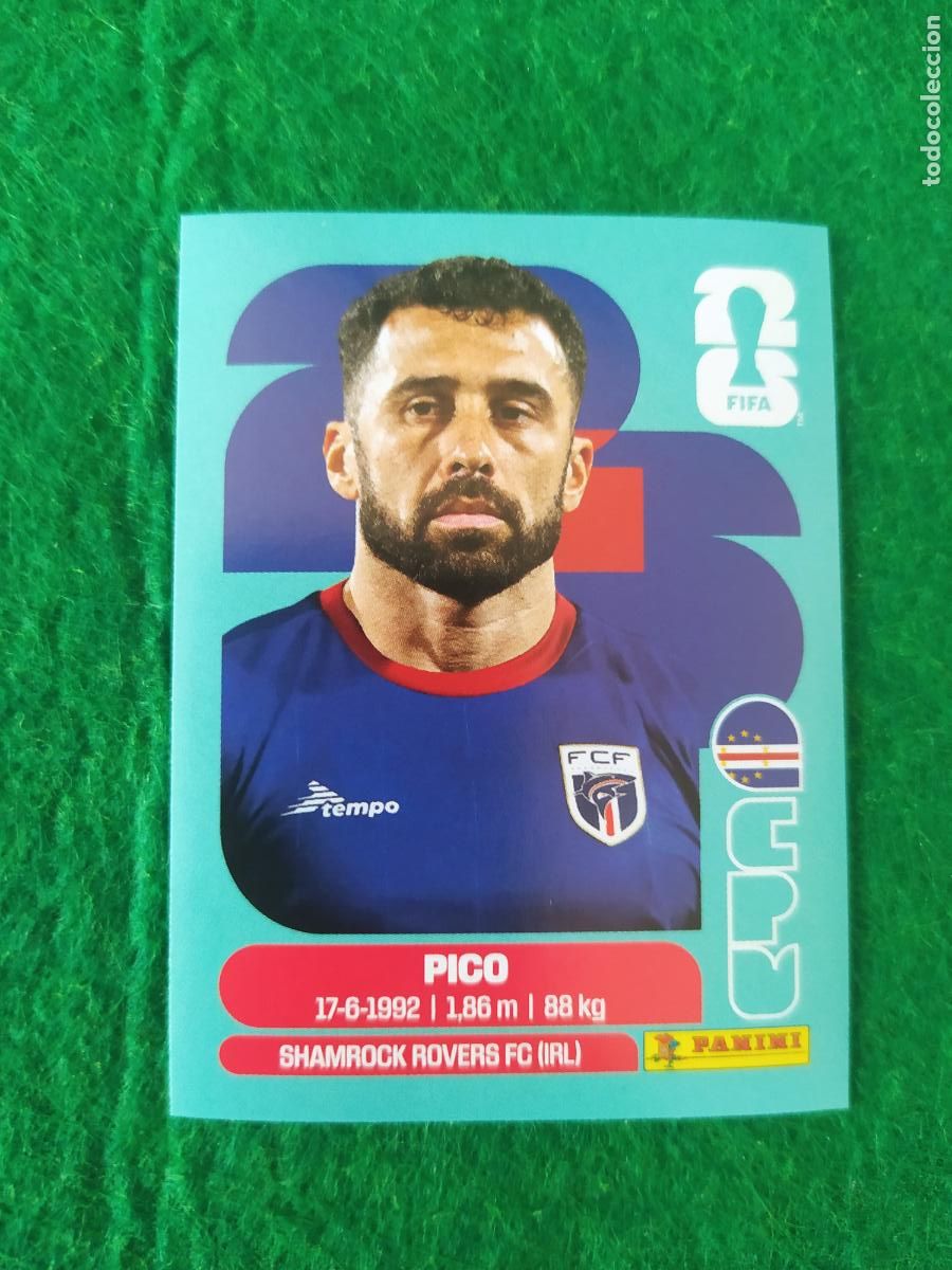 Cromos de F&uacute;tbol: OFFICIAL STICKER COLLECTION WORLD CUP MUNDIAL 2026 - CABO VERDE N&ordm; 4 PICO