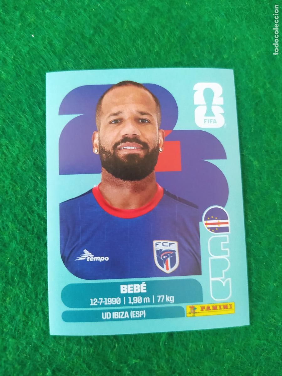 Fu&szlig;ball-Sticker: OFFICIAL STICKER COLLECTION WORLD CUP MUNDIAL 2026 - CABO VERDE N&ordm; 20 BEBE