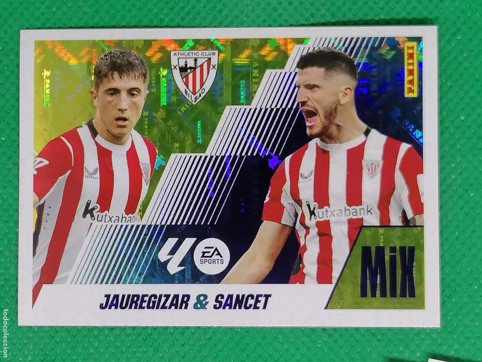 Fu&szlig;ball-Sticker: 13 JAUREGIZAR SANCET ATHLETIC BILBAO MIX ⚽ PANINI LIGA ESTE 25 26 2025 2026 ⚽