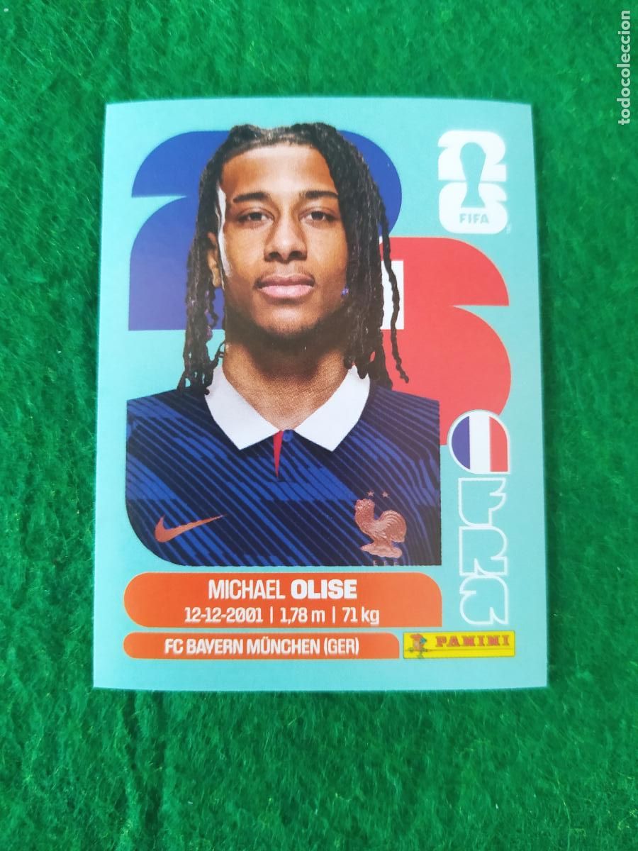Cromos de F&uacute;tbol: OFFICIAL STICKER COLLECTION WORLD CUP MUNDIAL 2026 - FRANCIA N&ordm; 14 OLISE