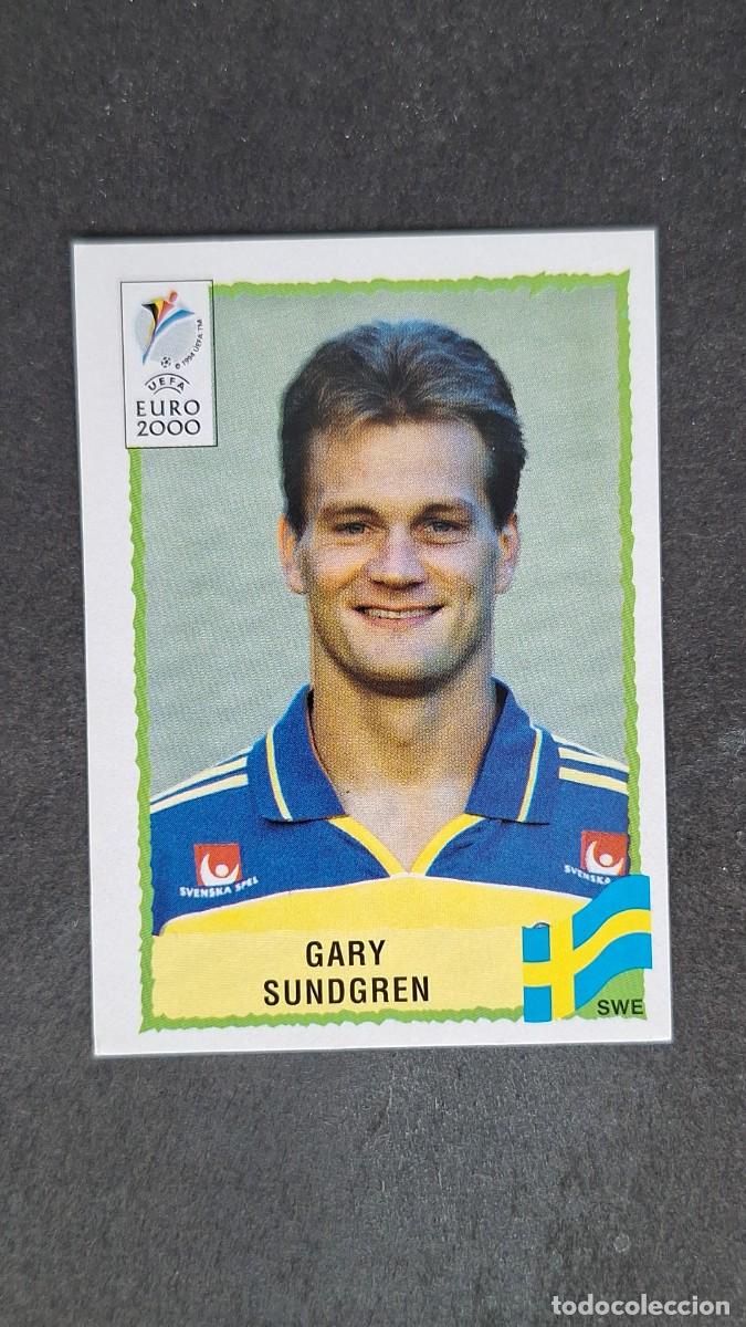 Cromos de F&uacute;tbol: L1 GARY SUNDGREN SELECCION SUECIA 127 PANINI EUROCOPA 2000 NUNCA PEGADO SIN PEGAR