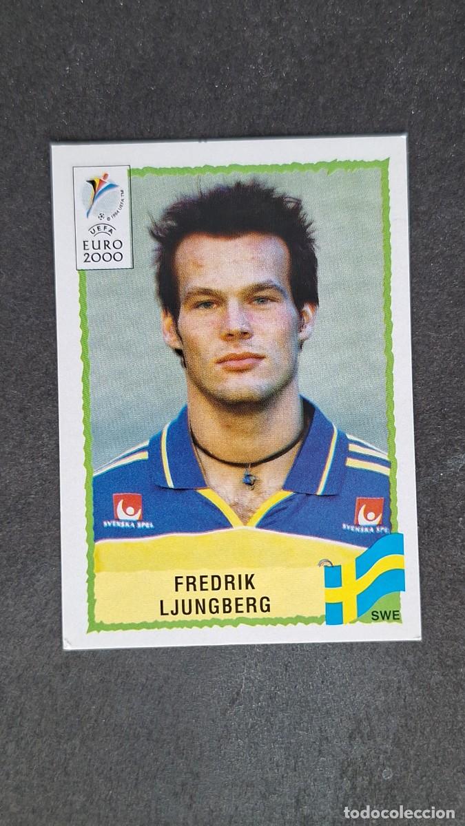 Cromos de F&uacute;tbol: L1 FREDRIK LJUNGBERG SELECCION SUECIA 130 PANINI EUROCOPA 2000 NUNCA PEGADO SIN PEGAR