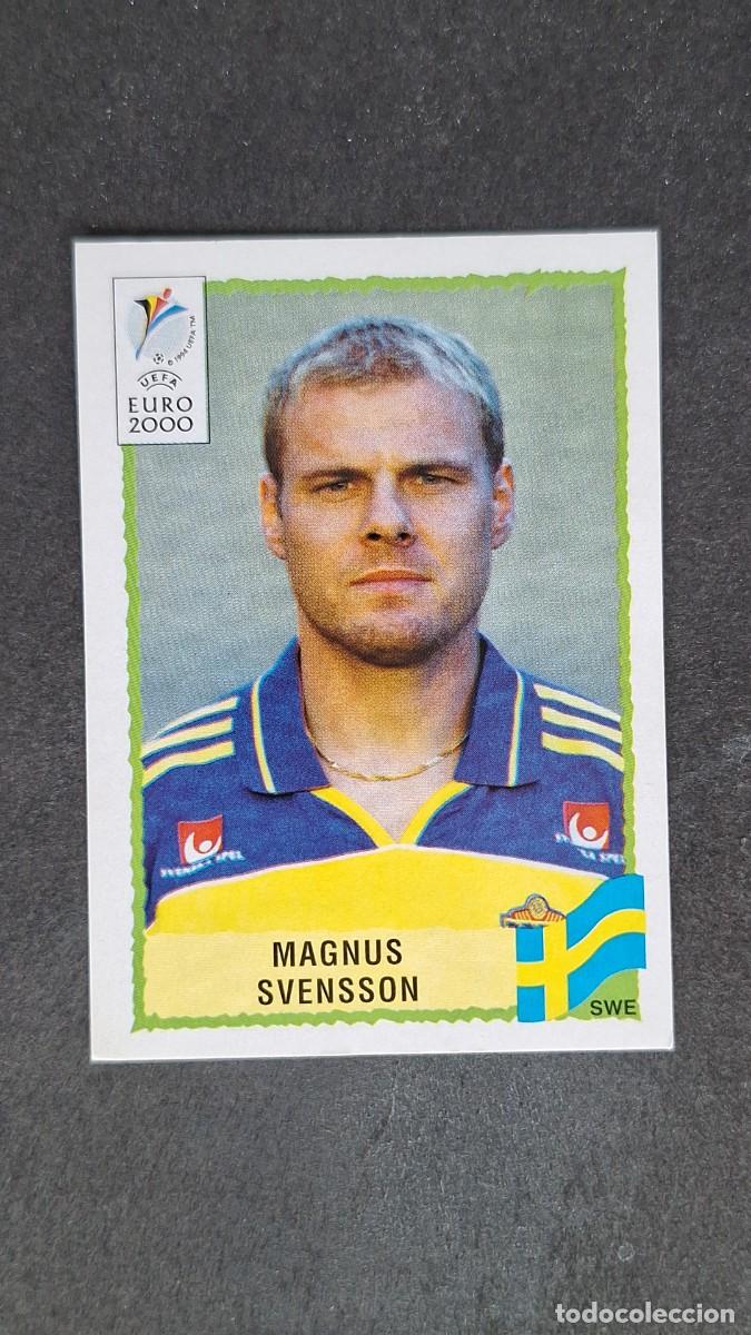 Cromos de F&uacute;tbol: L1 MAGNUS SVENSSON SELECCION SUECIA 134 PANINI EUROCOPA 2000 NUNCA PEGADO SIN PEGAR