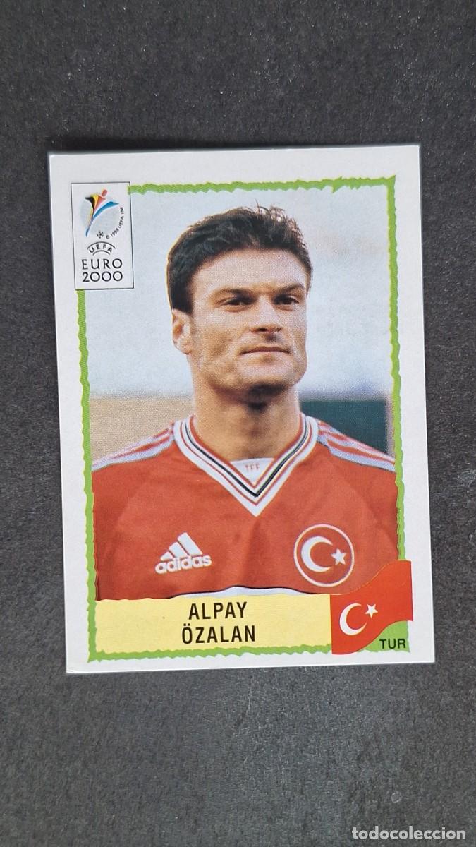 Cromos de F&uacute;tbol: L1 ALPAY &Ouml;ZALAN SELECCION TURQUIA 145 PANINI EUROCOPA 2000 NUNCA PEGADO SIN PEGAR