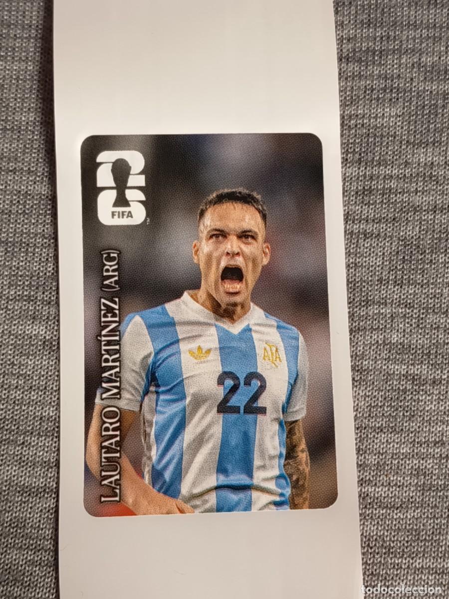 Cromos de F&uacute;tbol: LAUTARO MART&Iacute;NEZ STICKER PROMOCION COCA COLA MUNDIAL 2026 PANINI FIFA WORLD CUP NUEVO