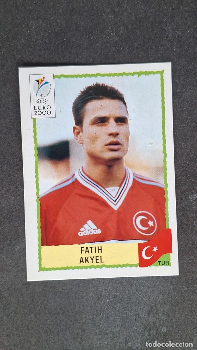 Cromos de F&uacute;tbol: L1 FATIH AKYEL SELECCION TURQUIA 146 PANINI EUROCOPA 2000 NUNCA PEGADO SIN PEGAR
