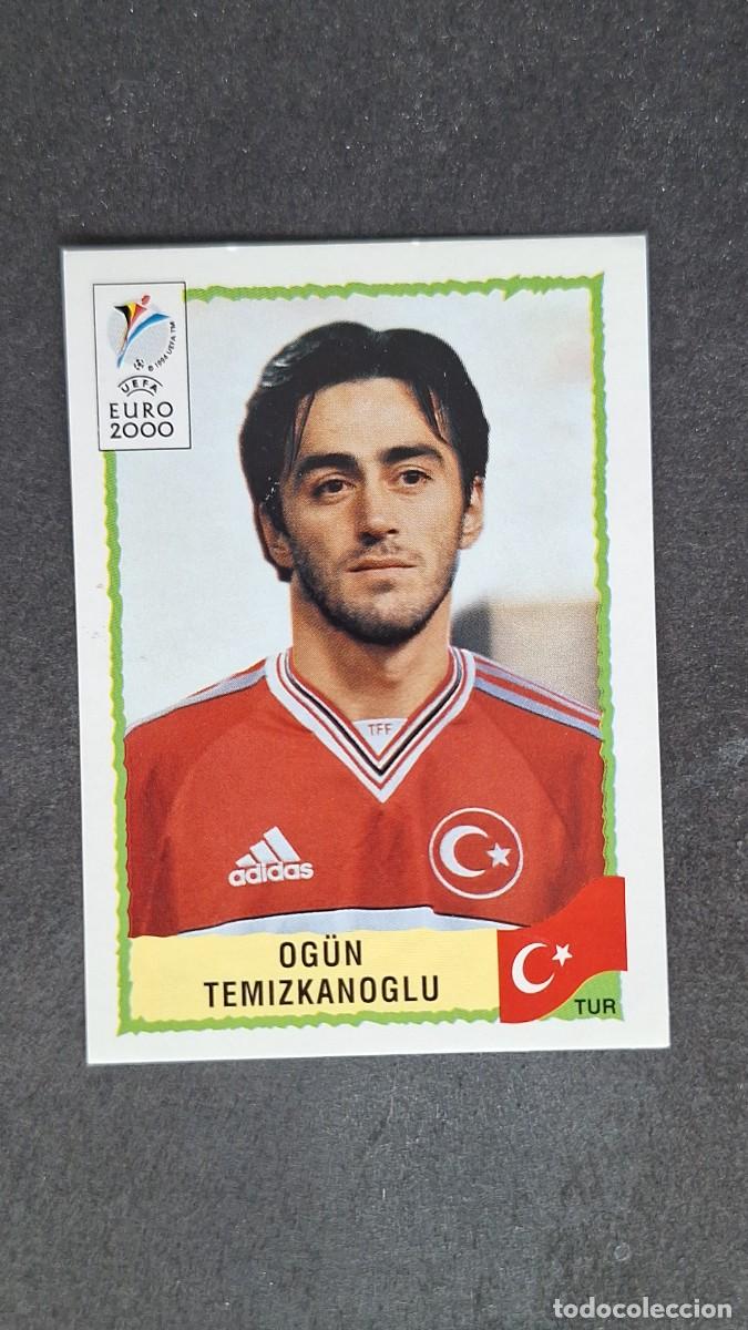Cromos de F&uacute;tbol: L1 OG&Uuml;N TEMIZKANOGLU SELECCION TURQUIA 147 PANINI EUROCOPA 2000 NUNCA PEGADO SIN PEGAR
