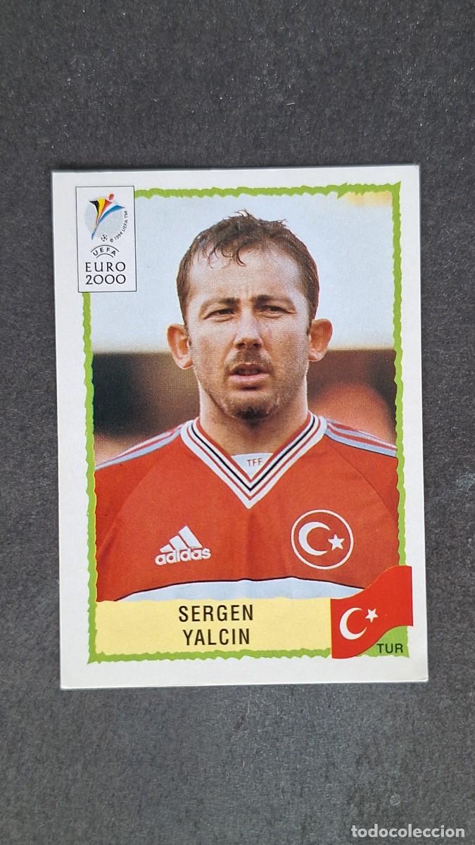 Cromos de F&uacute;tbol: L1 SERGEN YALCIN SELECCION TURQUIA 157 PANINI EUROCOPA 2000 NUNCA PEGADO SIN PEGAR