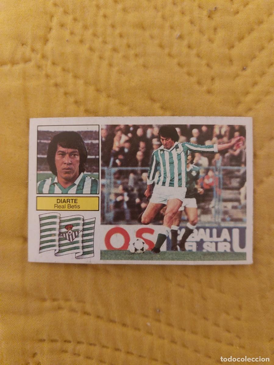Cromos de F&uacute;tbol: (LS) 1982 1983 82 83 DIARTE REAL BETIS EDICIONES ESTE SIN PEGAR NUNCA PEGADO