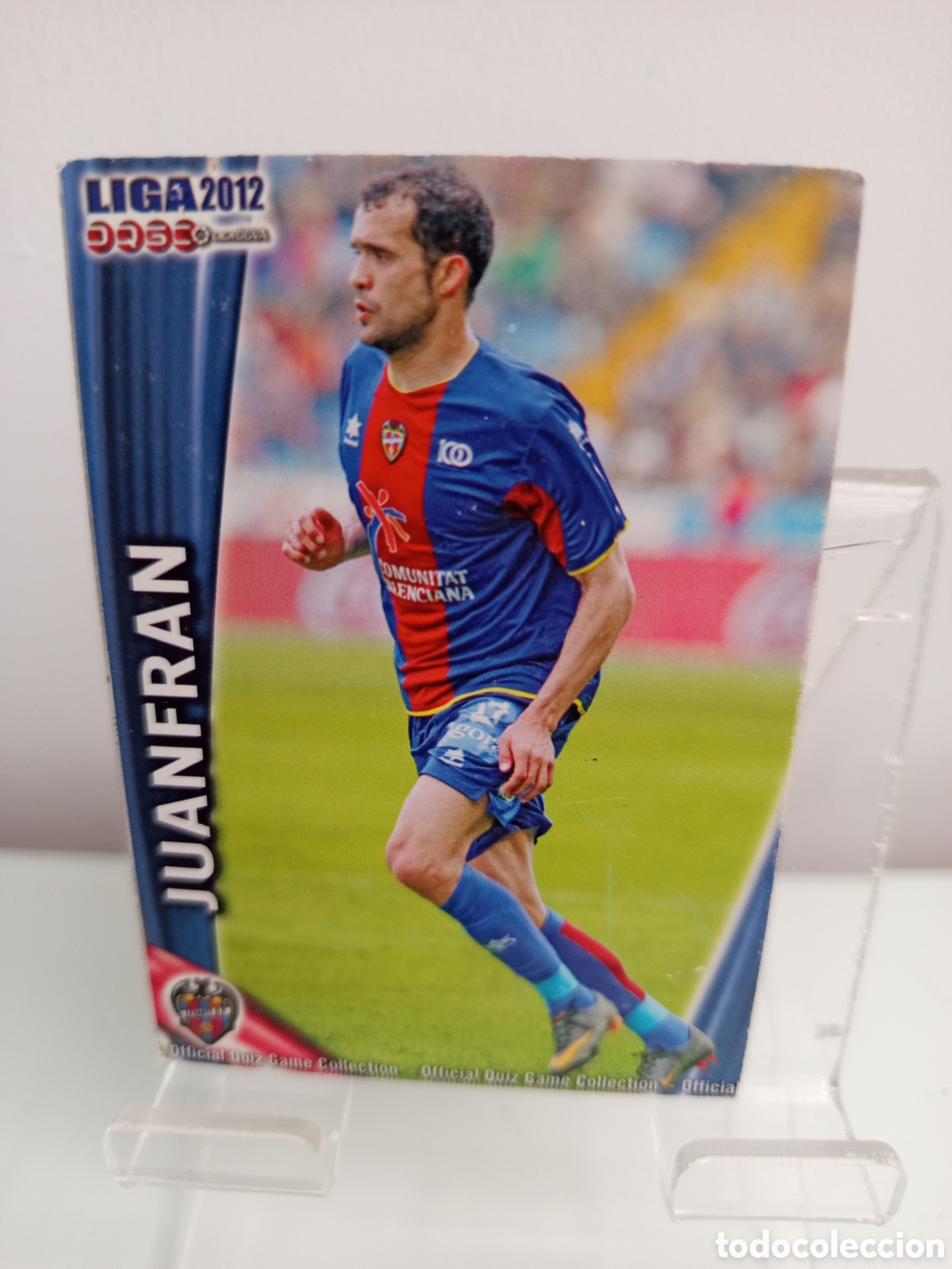 Football Stickers: ❇️ CROMO CARD ⚽ JUANFRAN LEVANTE 361 FICHAS LIGA QUIZ 11 12 2011 2012 MUNDICROMO ❇️