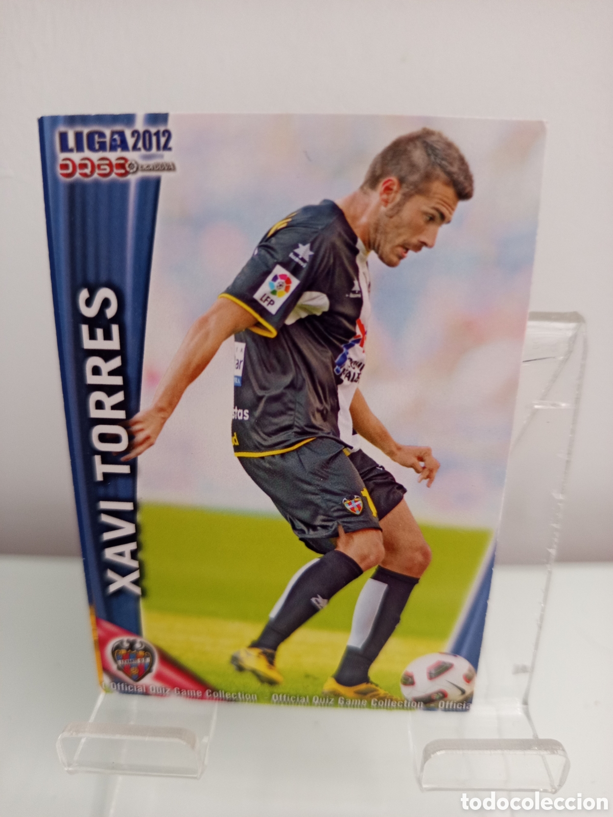 Football Stickers: ❇️ CROMO CARD ⚽ XAVI TORRES LEVANTE 368 FICHAS LIGA QUIZ 11 12 2011 2012 MUNDICROMO ❇️