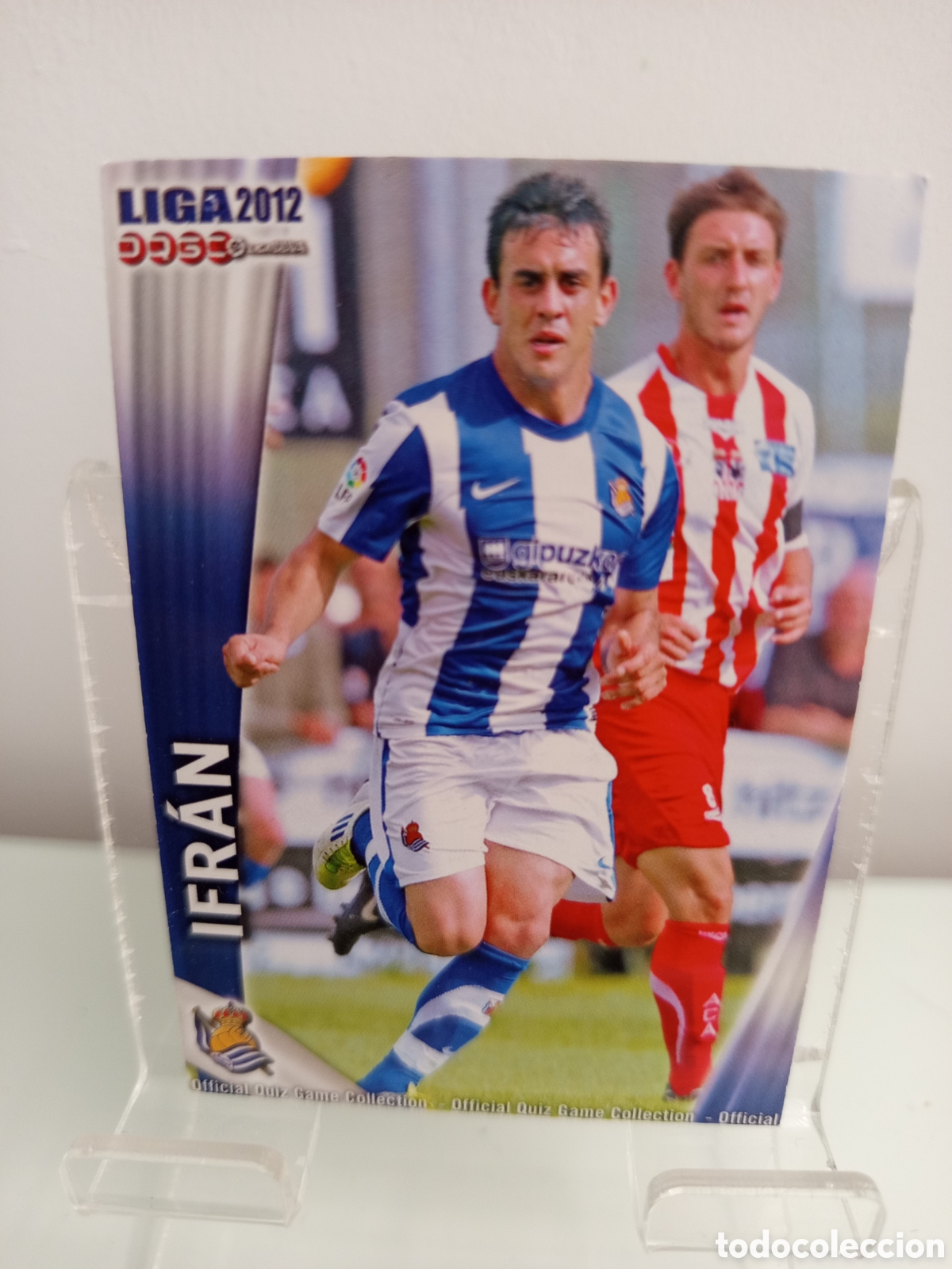 Cromos de F&uacute;tbol: ❇️ CROMO CARD ⚽ IFR&Aacute;N REAL SOCIEDAD FICHAS LIGA QUIZ 11 12 2011 2012 MUNDICROMO ❇️